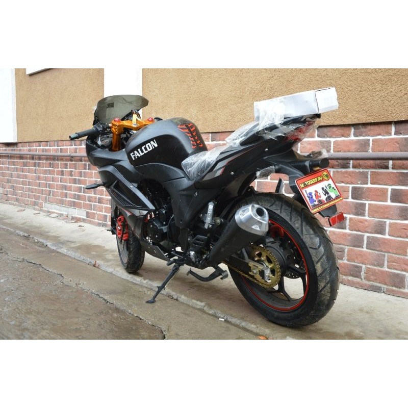 Купить  Мотоцикл MM FALCON SPEEDFIRE 250  (ФАЛКОН СПИДФАЕР) спорт 4так,250cc, 2 глушителя; кол. 17"; 5 пер, эл.стартер, передн 2-х диск. торм. (шт) купить с доставкой по Москве и России, цена, технические характеристики, комплектация фото  - motoserp.ru