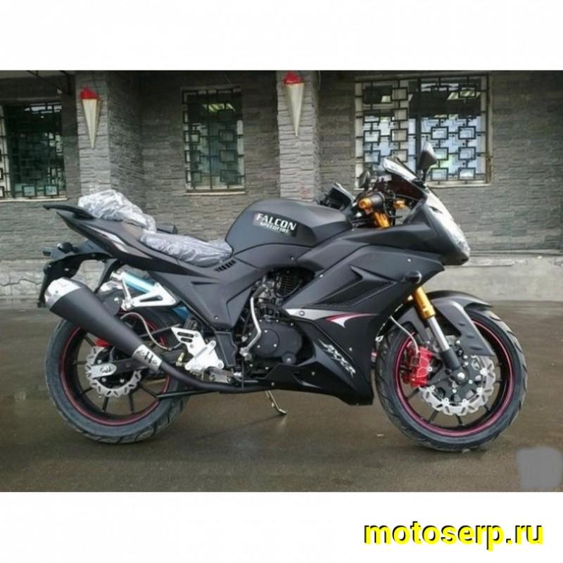 Купить  Мотоцикл MM FALCON SPEEDFIRE 250  (ФАЛКОН СПИДФАЕР) спорт 4так,250cc, 2 глушителя; кол. 17"; 5 пер, эл.стартер, передн 2-х диск. торм. (шт) купить с доставкой по Москве и России, цена, технические характеристики, комплектация фото  - motoserp.ru
