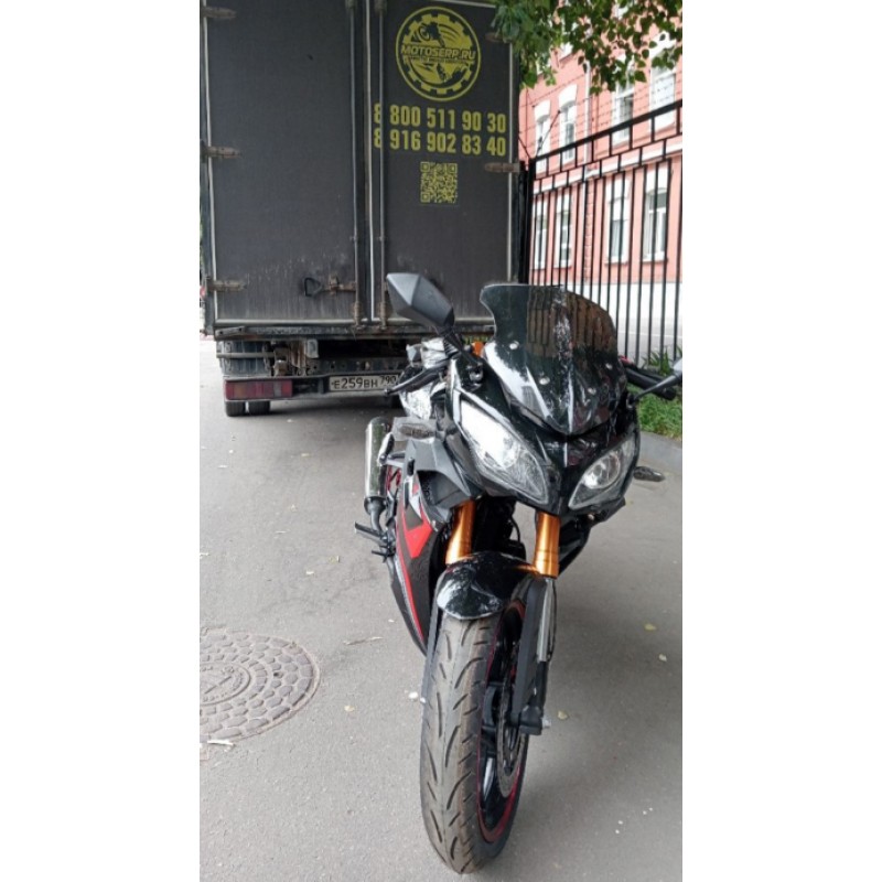 Купить  Мотоцикл MM FALCON SPEEDFIRE 250  (ФАЛКОН СПИДФАЕР) спорт 4так,250cc, 2 глушителя; кол. 17"; 5 пер, эл.стартер, передн 2-х диск. торм. (шт) купить с доставкой по Москве и России, цена, технические характеристики, комплектация фото  - motoserp.ru