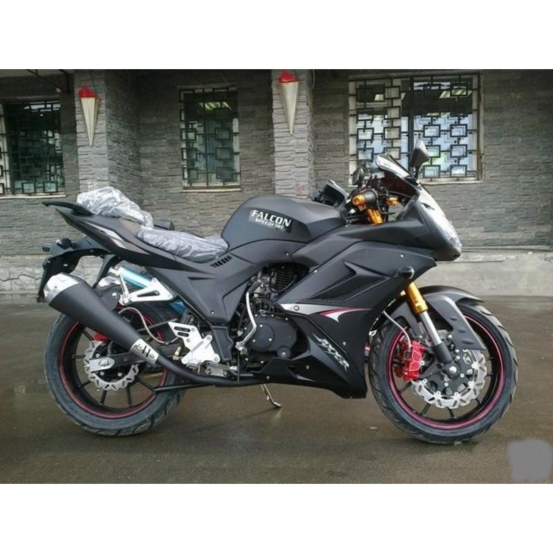 Купить  Мотоцикл MM FALCON SPEEDFIRE 250  (ФАЛКОН СПИДФАЕР) спорт 4так,250cc, 2 глушителя; кол. 17"; 5 пер, эл.стартер, передн 2-х диск. торм. (шт) купить с доставкой по Москве и России, цена, технические характеристики, комплектация фото  - motoserp.ru