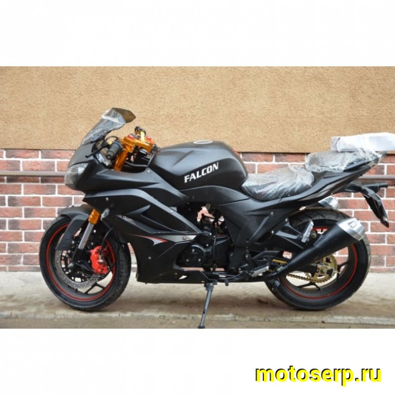 Купить  Мотоцикл MM FALCON SPEEDFIRE 250  (ФАЛКОН СПИДФАЕР) спорт 4так,250cc, 2 глушителя; кол. 17"; 5 пер, эл.стартер, передн 2-х диск. торм. (шт) купить с доставкой по Москве и России, цена, технические характеристики, комплектация фото  - motoserp.ru