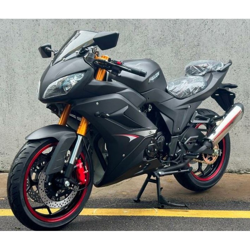 Купить  Мотоцикл MM FALCON SPEEDFIRE 250  (ФАЛКОН СПИДФАЕР) спорт 4так,250cc, 2 глушителя; кол. 17"; 5 пер, эл.стартер, передн 2-х диск. торм. (шт) купить с доставкой по Москве и России, цена, технические характеристики, комплектация фото  - motoserp.ru