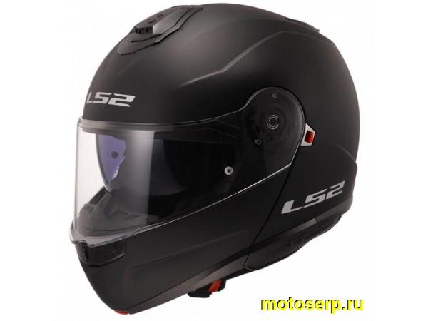 Купить  Шлем трансформер (модуляр) LS2 FF908 STROBE II Solid (XXXL) (шт) (LS купить с доставкой по Москве и России, цена, технические характеристики, комплектация фото  - motoserp.ru