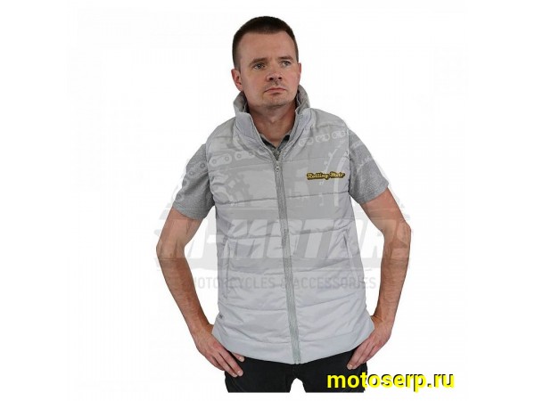 Купить  Жилет (куртка) текстиль гоночная (Серая) (размер S рост 170см) (шт) (0 купить с доставкой по Москве и России, цена, технические характеристики, комплектация фото  - motoserp.ru