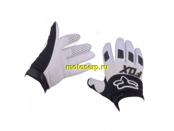 Купить  ====Перчатки Fox Dirtpaw Race (mod:027, черно-белые) (M) (пар) (0 купить с доставкой по Москве и России, цена, технические характеристики, комплектация фото  - motoserp.ru