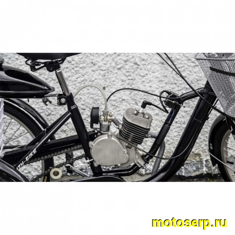 Купить  Мотокомплект с мотором F80 HEMEN ФЕРМЕР (Хемен 80) трехколесн. (трицикл) ,2-такт.,мех.сцепл. 24" колеса ,4.5 л.с. без передней корзины (шт) (Мир 61520 купить с доставкой по Москве и России, цена, технические характеристики, комплектация фото  - motoserp.ru