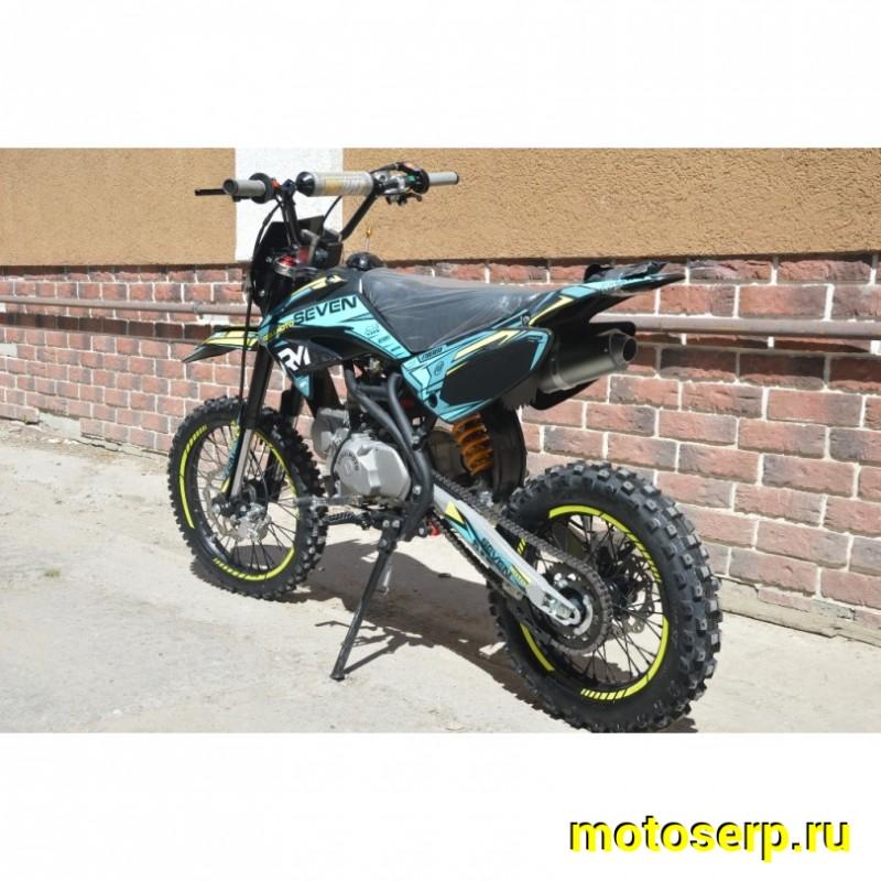 Купить  Питбайк Regulmoto SEVEN (спортинв), 17/14, 4Т, 125(50)сс (шт) купить с доставкой по Москве и России, цена, технические характеристики, комплектация фото  - motoserp.ru