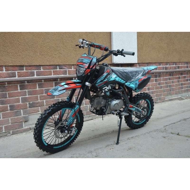 Купить  Питбайк Regulmoto SEVEN MEDALIST 17/14 (спортинв), 150сс (50сс) 4Т, эл/кикстартер, карб., маслян. охл. (шт)  купить с доставкой по Москве и России, цена, технические характеристики, комплектация фото  - motoserp.ru