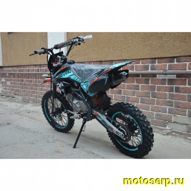 Купить  Питбайк Regulmoto SEVEN MEDALIST 17/14 (спортинв), 150сс (50сс) 4Т, эл/кикстартер, карб., маслян. охл. (шт)  купить с доставкой по Москве и России, цена, технические характеристики, комплектация фото  - motoserp.ru