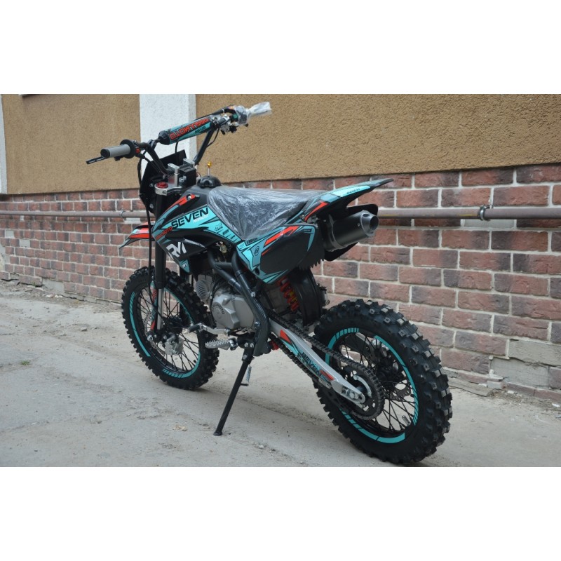 Купить  Питбайк Regulmoto SEVEN MEDALIST 17/14 (спортинв), 150сс (50сс) 4Т, эл/кикстартер, карб., маслян. охл. (шт)  купить с доставкой по Москве и России, цена, технические характеристики, комплектация фото  - motoserp.ru