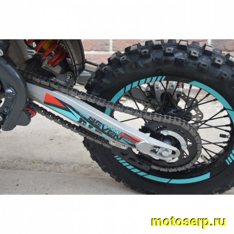 Купить  Питбайк Regulmoto SEVEN MEDALIST 17/14 (спортинв), 150сс (50сс) 4Т, эл/кикстартер, карб., маслян. охл. (шт)  купить с доставкой по Москве и России, цена, технические характеристики, комплектация фото  - motoserp.ru