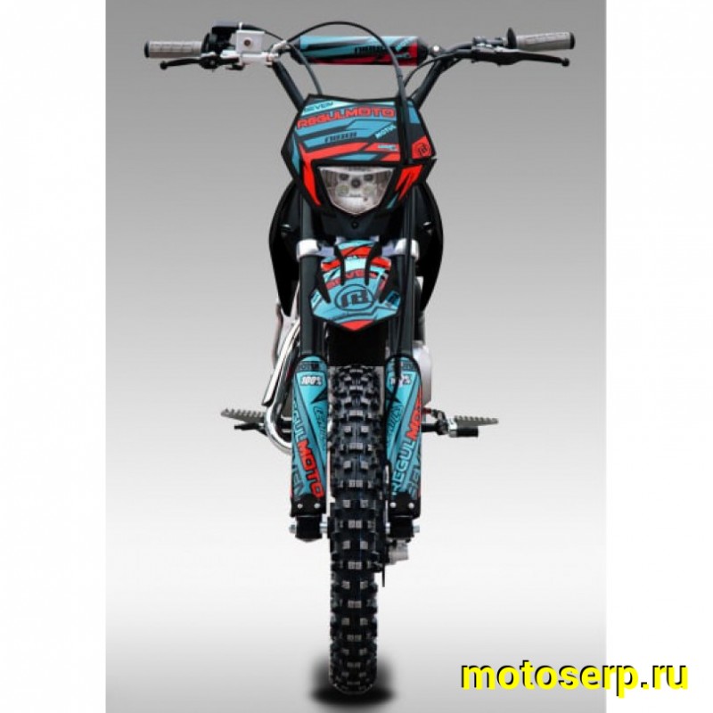 Купить  Питбайк Regulmoto SEVEN MEDALIST 17/14 (спортинв), 150сс (50сс) 4Т, эл/кикстартер, карб., маслян. охл. (шт)  купить с доставкой по Москве и России, цена, технические характеристики, комплектация фото  - motoserp.ru