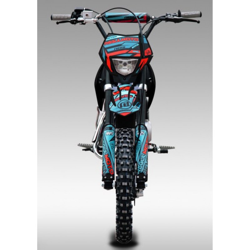 Купить  Питбайк Regulmoto SEVEN MEDALIST 17/14 (спортинв), 150сс (50сс) 4Т, эл/кикстартер, карб., маслян. охл. (шт)  купить с доставкой по Москве и России, цена, технические характеристики, комплектация фото  - motoserp.ru