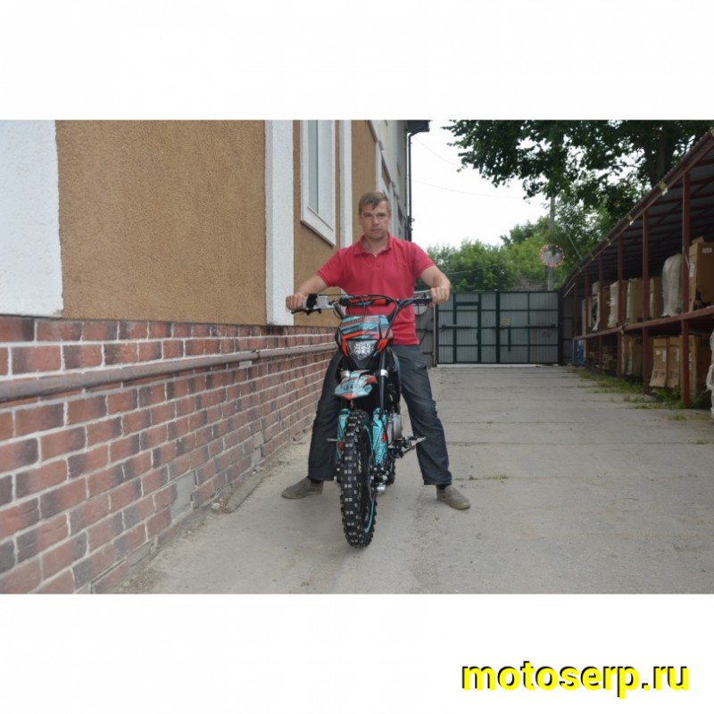 Купить  Питбайк Regulmoto SEVEN MEDALIST 17/14 (спортинв), 150сс (50сс) 4Т, эл/кикстартер, карб., маслян. охл. (шт)  купить с доставкой по Москве и России, цена, технические характеристики, комплектация фото  - motoserp.ru