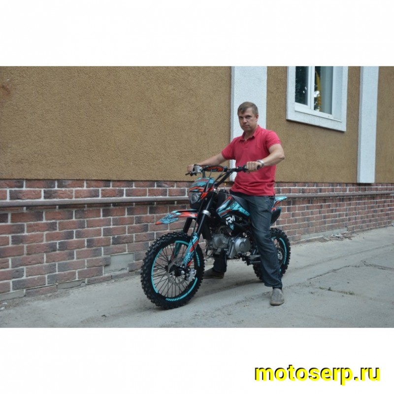 Купить  Питбайк Regulmoto SEVEN MEDALIST 17/14 (спортинв), 150сс (50сс) 4Т, эл/кикстартер, карб., маслян. охл. (шт)  купить с доставкой по Москве и России, цена, технические характеристики, комплектация фото  - motoserp.ru