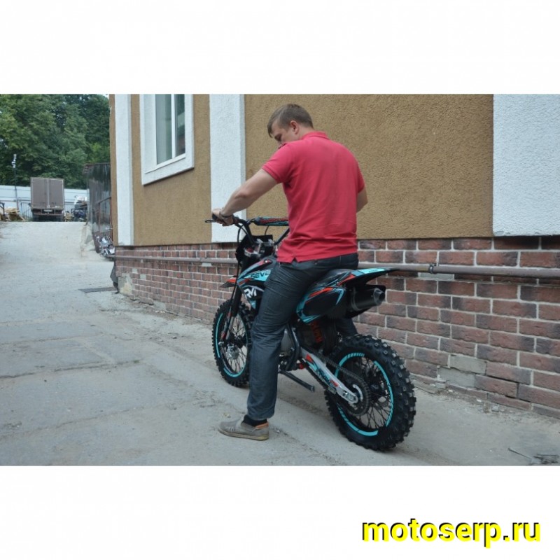 Купить  Питбайк Regulmoto SEVEN MEDALIST 17/14 (спортинв), 150сс (50сс) 4Т, эл/кикстартер, карб., маслян. охл. (шт)  купить с доставкой по Москве и России, цена, технические характеристики, комплектация фото  - motoserp.ru