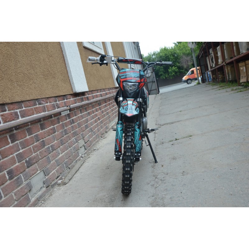 Купить  Питбайк Regulmoto SEVEN MEDALIST 17/14 (спортинв), 150сс (50сс) 4Т, эл/кикстартер, карб., маслян. охл. (шт)  купить с доставкой по Москве и России, цена, технические характеристики, комплектация фото  - motoserp.ru