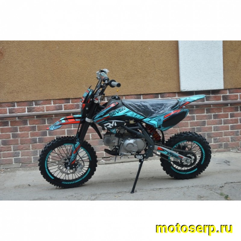 Купить  Питбайк Regulmoto SEVEN MEDALIST 17/14 (спортинв), 150сс (50сс) 4Т, эл/кикстартер, карб., маслян. охл. (шт)  купить с доставкой по Москве и России, цена, технические характеристики, комплектация фото  - motoserp.ru
