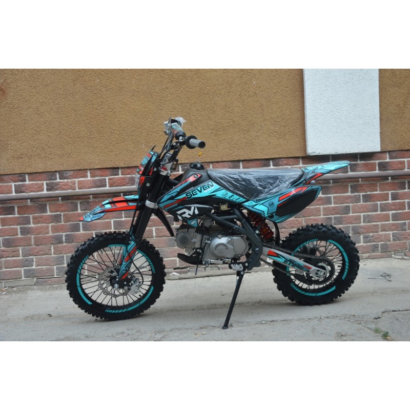 Купить  Питбайк Regulmoto SEVEN MEDALIST 17/14 (спортинв), 150сс (50сс) 4Т, эл/кикстартер, карб., маслян. охл. (шт)  купить с доставкой по Москве и России, цена, технические характеристики, комплектация фото  - motoserp.ru