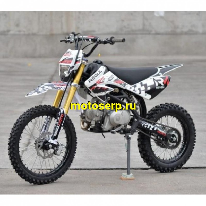 Купить  ====Питбайк Regulmoto SEVEN MEDALIST 19/16 (спортинв), 150сс (зал) (шт) купить с доставкой по Москве и России, цена, технические характеристики, комплектация фото  - motoserp.ru