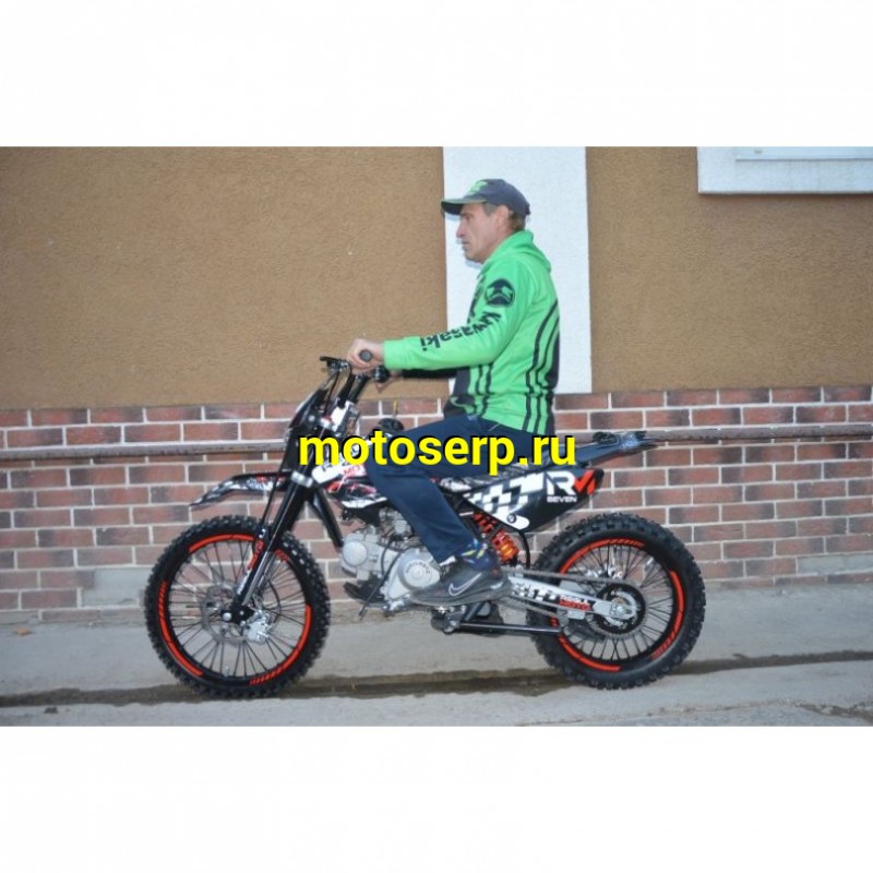 Купить  ====Питбайк Regulmoto SEVEN MEDALIST 19/16 (спортинв), 150сс (зал) (шт) купить с доставкой по Москве и России, цена, технические характеристики, комплектация фото  - motoserp.ru