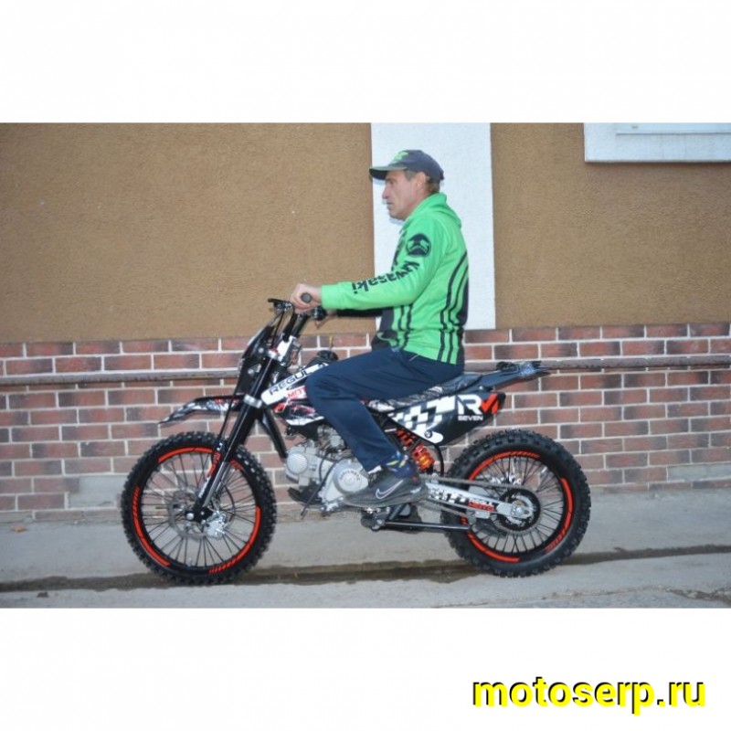 Купить  ====Питбайк Regulmoto SEVEN MEDALIST 19/16 (спортинв), 150сс (зал) (шт) купить с доставкой по Москве и России, цена, технические характеристики, комплектация фото  - motoserp.ru