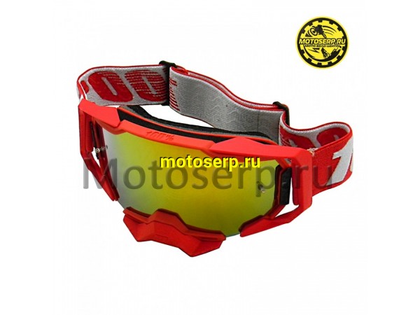 Купить  Очки мото Кросс 100% MX ARMEGA Red (реплика) (шт) (Кокурин   купить с доставкой по Москве и России, цена, технические характеристики, комплектация фото  - motoserp.ru