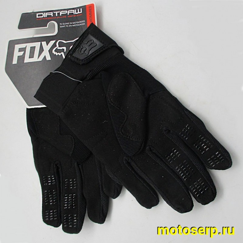 Купить  Перчатки Fox Dirtpaw Race черный (M) (пар) (МотоЯ   купить с доставкой по Москве и России, цена, технические характеристики, комплектация фото  - motoserp.ru