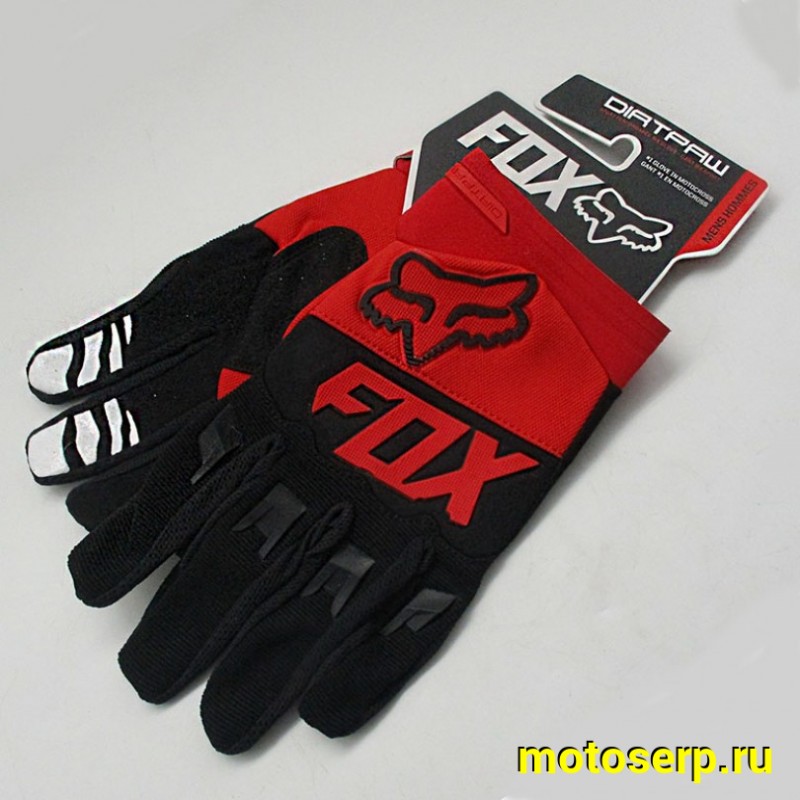 Купить  Перчатки Fox Dirtpaw Race черный/красный (XL) (пар) (МотоЯ   купить с доставкой по Москве и России, цена, технические характеристики, комплектация фото  - motoserp.ru