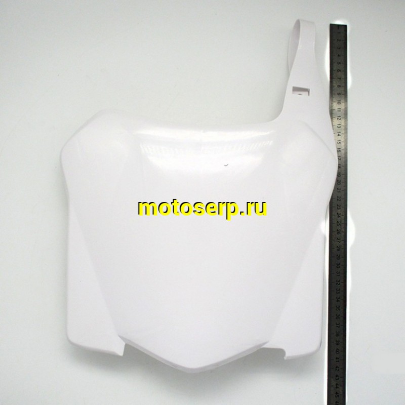 Купить  Щиток номерной (стартовый) мотоцикла, пластик вместо фары Honda CRF250R 08-09, CRF450R 08 (R-TBCRFBN0008) белый (шт) (SM 917-6125 купить с доставкой по Москве и России, цена, технические характеристики, комплектация фото  - motoserp.ru