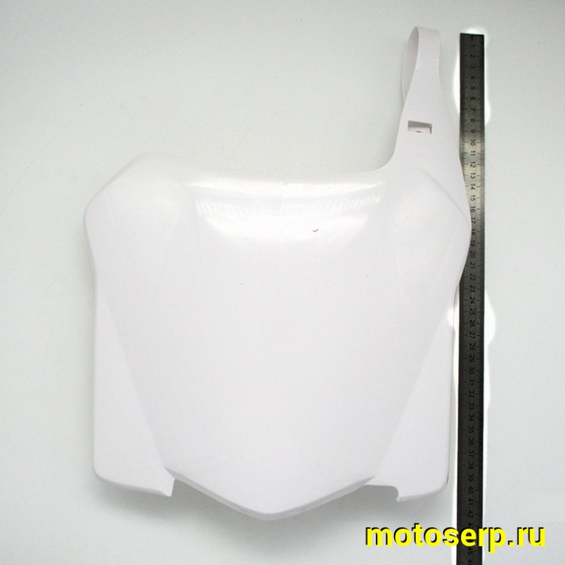 Купить  Щиток номерной (стартовый) мотоцикла, пластик вместо фары Honda CRF250R 08-09, CRF450R 08 (R-TBCRFBN0008) белый (шт) (SM 917-6125 купить с доставкой по Москве и России, цена, технические характеристики, комплектация фото  - motoserp.ru