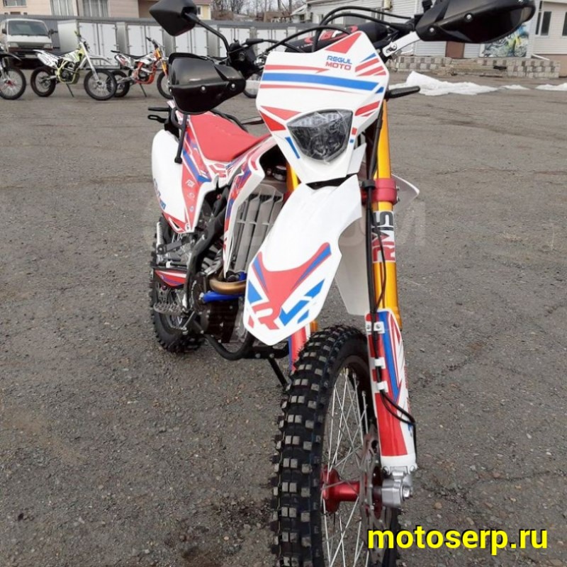 Купить  ====Мотоцикл Кросс/Эндуро Regulmoto CR-Z 300 GAS GAS,  (ЭПТС) 2023, 21/18, 178CBS-292сс, 4-такт, Белый / красный (шт) (Regul 300001-3 купить с доставкой по Москве и России, цена, технические характеристики, комплектация фото  - motoserp.ru