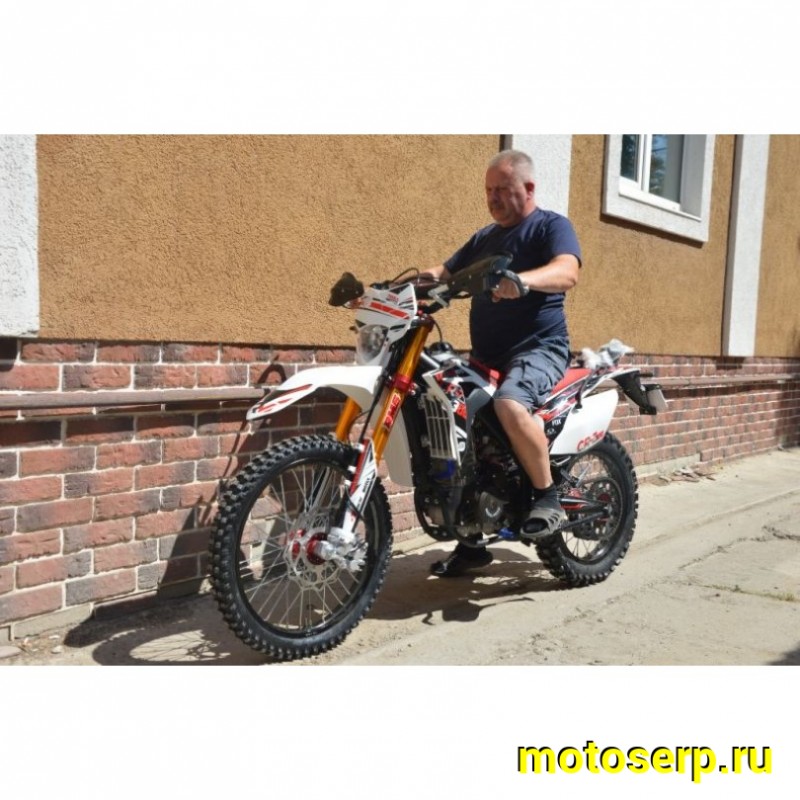 Купить  ====Мотоцикл Кросс/Эндуро Regulmoto CR-Z 300 GAS GAS,  (ЭПТС) 2023, 21/18, 178CBS-292сс, 4-такт, Белый / красный (шт) (Regul 300001-3 купить с доставкой по Москве и России, цена, технические характеристики, комплектация фото  - motoserp.ru