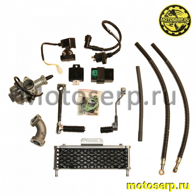 Купить  Двигатель  в сб. 150cc CAB 1P60FMJ (YX) 4Т, мех 4ск (вверх), нижн э/старт, маслян. охл. (шт) (MM 39133 купить с доставкой по Москве и России, цена, технические характеристики, комплектация фото  - motoserp.ru