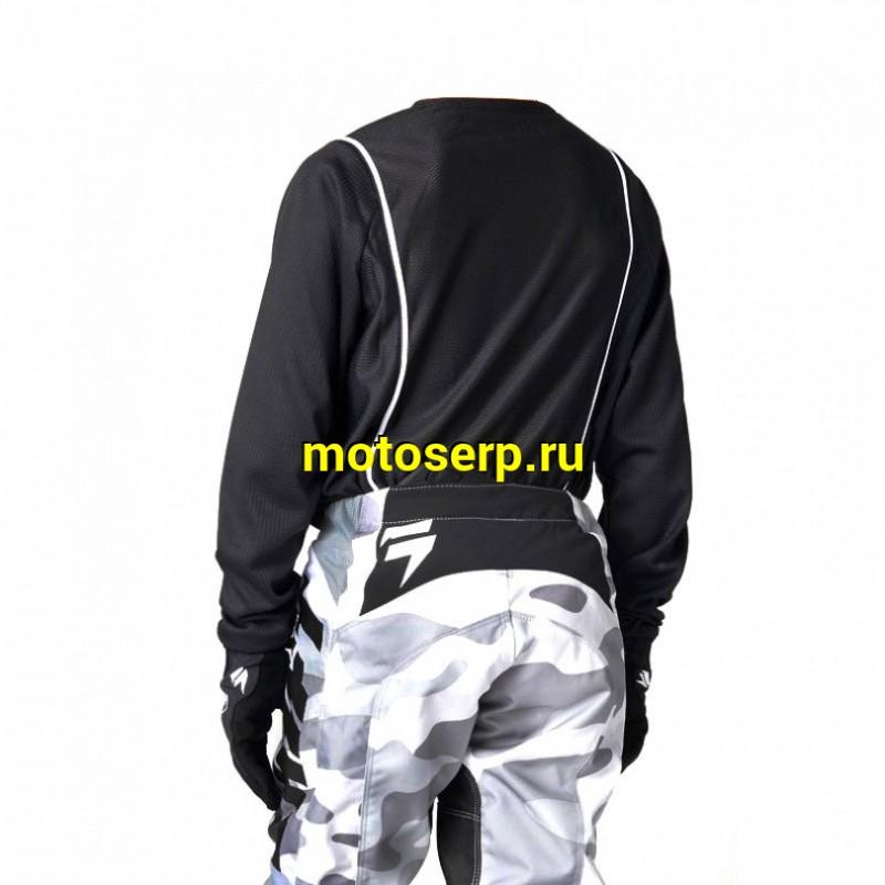 Купить  Джерси (футболка для мотокросса) Shift White Label G.I. Fro Youth Jersey (Black, YXL, 2021 (шт) (Fox 26386-001-YXL купить с доставкой по Москве и России, цена, технические характеристики, комплектация фото  - motoserp.ru