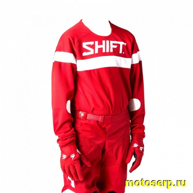 Купить  Джерси (футболка для мотокросса) Shift White Label Haut Youth Jersey (Red, YL, 2022 (Fox 26698-003-YL купить с доставкой по Москве и России, цена, технические характеристики, комплектация фото  - motoserp.ru