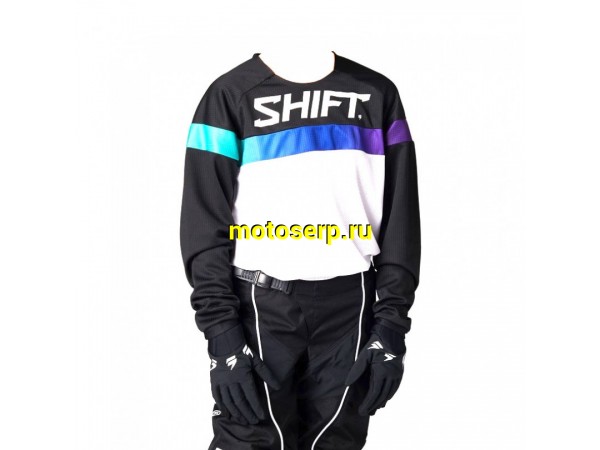 Купить  Джерси (футболка для мотокросса) Shift White Label Ultra Youth Jersey (0 купить с доставкой по Москве и России, цена, технические характеристики, комплектация фото  - motoserp.ru