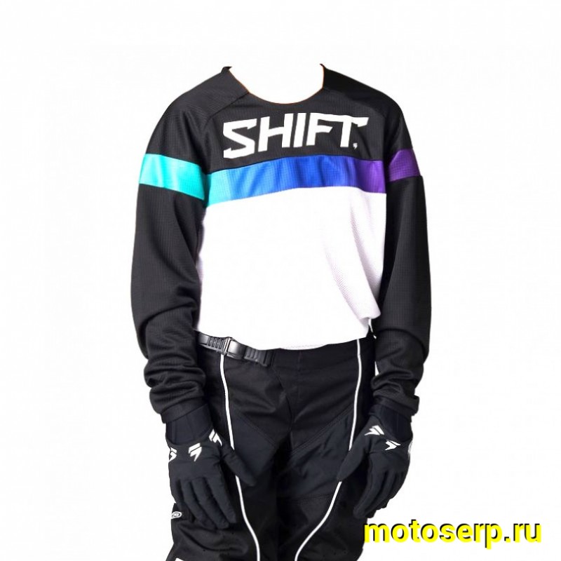 Купить  Джерси (футболка для мотокросса) Shift White Label Ultra Youth Jersey (0 купить с доставкой по Москве и России, цена, технические характеристики, комплектация фото  - motoserp.ru