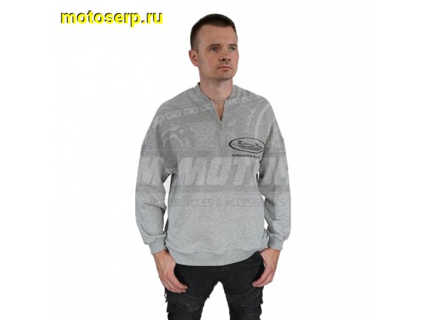 Купить  Олимпийка Rolling Moto (серый) размер XL (шт) (SM 815-4453 купить с доставкой по Москве и России, цена, технические характеристики, комплектация фото  - motoserp.ru