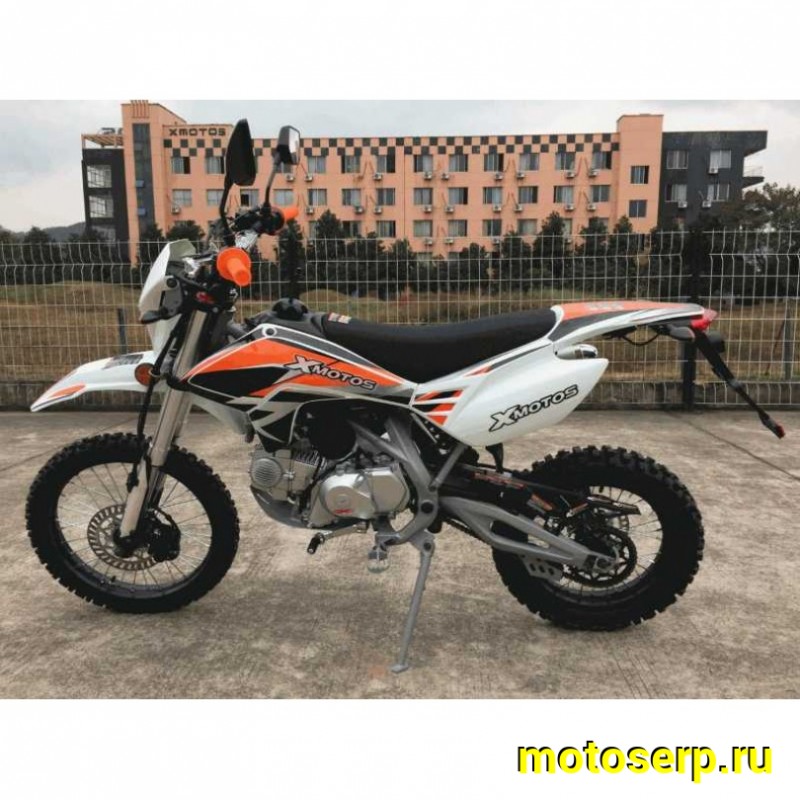Купить  Мопед / питбайк X-MOTOS 50 (140) 19/16 BLACK 139FMB, фара/повор/стоп/зеркала/приборка, кик+электр. (шт) 01400 купить с доставкой по Москве и России, цена, технические характеристики, комплектация фото  - motoserp.ru