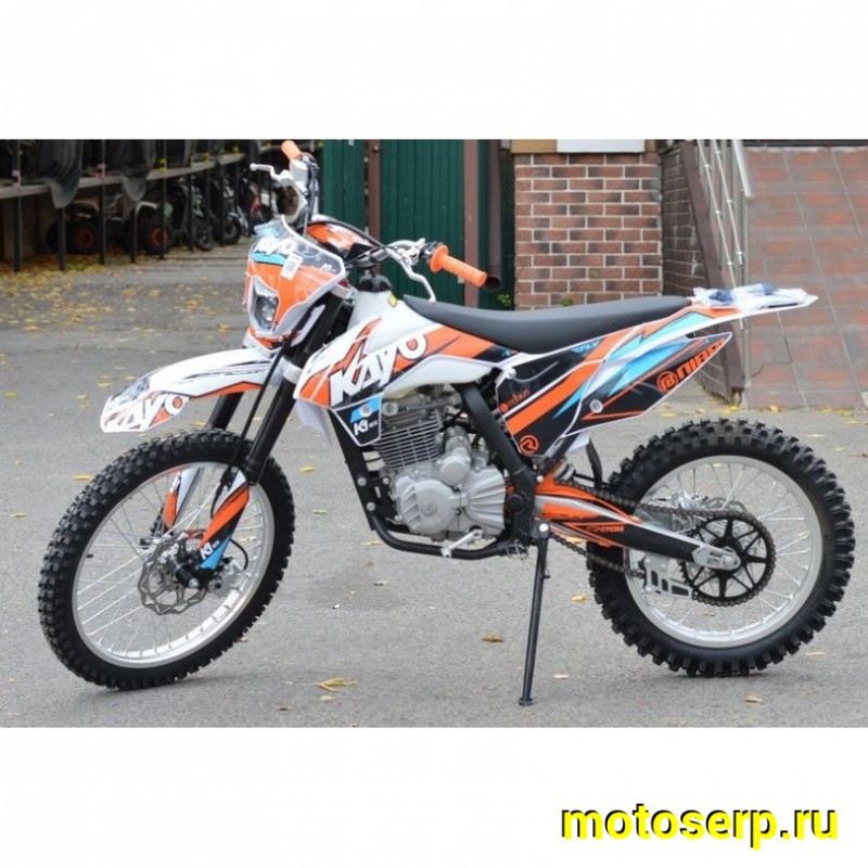 Купить  Мотоцикл Кросс/Эндуро KAYO K1 250 MX 21/18  (спортинв), 172FMM, 249сс, 4Т., воз. охл., диск/диск. (шт) (SM  купить с доставкой по Москве и России, цена, технические характеристики, комплектация фото  - motoserp.ru