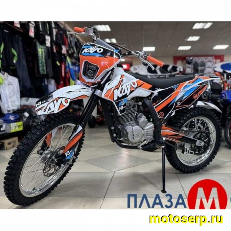Купить  Мотоцикл Кросс/Эндуро KAYO K1 250 MX 21/18  (спортинв), 172FMM, 249сс, 4Т., воз. охл., диск/диск. (шт) (SM  купить с доставкой по Москве и России, цена, технические характеристики, комплектация фото  - motoserp.ru