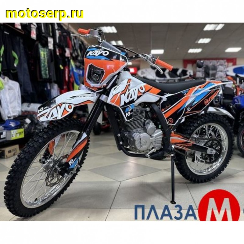 Купить  Мотоцикл Кросс/Эндуро KAYO K1 250 MX 21/18  (спортинв), 172FMM, 249сс, 4Т., воз. охл., диск/диск. (шт) (SM  купить с доставкой по Москве и России, цена, технические характеристики, комплектация фото  - motoserp.ru