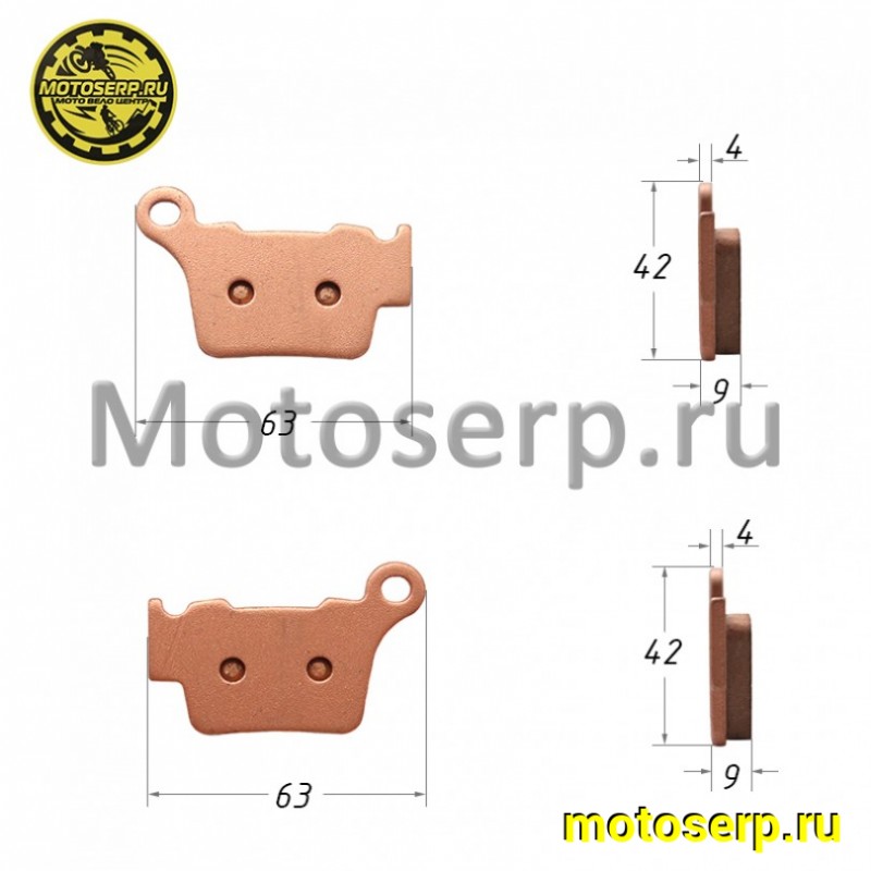 Купить  Колодки тормозные диск FA 368 Racing Series Husqvarna, KTM 125-525, GR7 (задние) (пар) (SM 151-3422 купить с доставкой по Москве и России, цена, технические характеристики, комплектация фото  - motoserp.ru