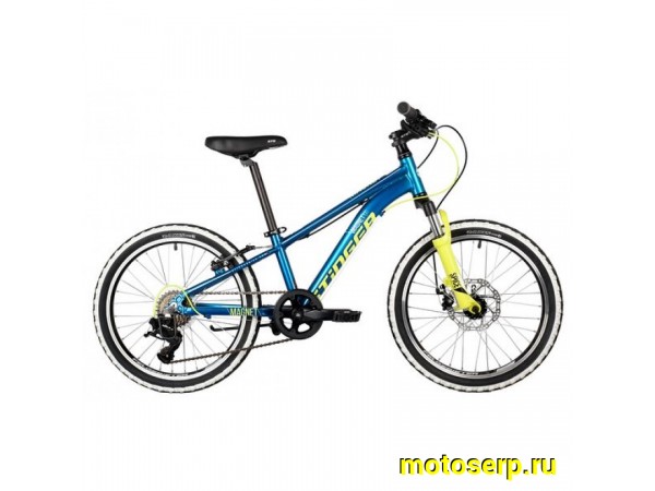 Купить  ====20" скоростной STINGER MAGNET KID (Стингер Магнет Кид) 20"; 6ск; рама-алюминий; тормоз-Disk (шт)  купить с доставкой по Москве и России, цена, технические характеристики, комплектация фото  - motoserp.ru