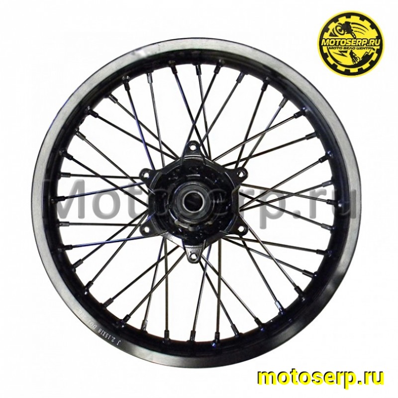 Купить  Колесо 18" заднее (диск колеса) спицованное 2.15-18" (ось 25мм) Regulmoto ZR (шт) (Regul 301014 купить с доставкой по Москве и России, цена, технические характеристики, комплектация фото  - motoserp.ru