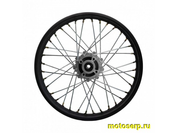 Купить  Колесо 18" заднее (диск колеса) спицованное 2.15-18" (ось 17мм) Athlete (шт) (Regul 303879 купить с доставкой по Москве и России, цена, технические характеристики, комплектация фото  - motoserp.ru