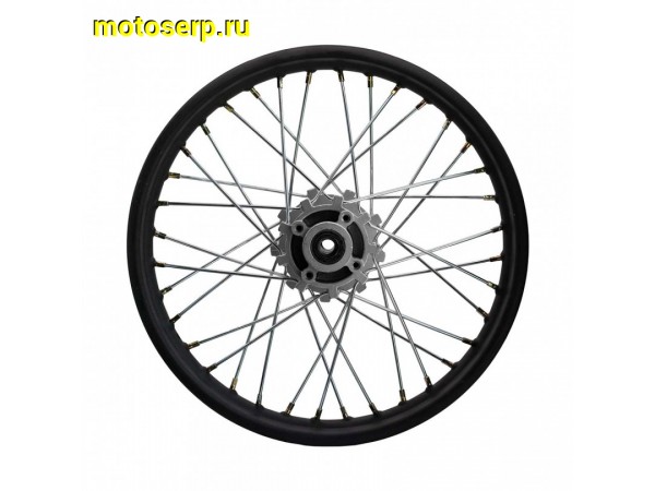 Купить  Колесо 18" заднее (диск колеса) спицованное 2.15-18" (ось 17мм) Athlete (шт) (Regul 303879 купить с доставкой по Москве и России, цена, технические характеристики, комплектация фото  - motoserp.ru