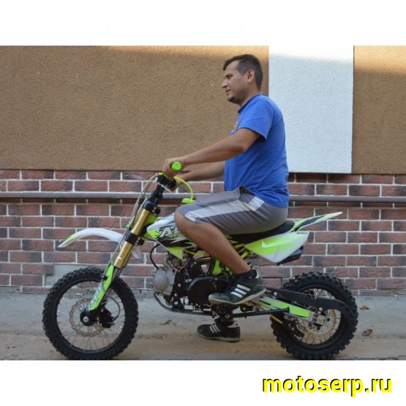 Купить  Питбайк Motoland APEX 10 (спортинв), 14/12, 4Т, 110cc, АВТОМАТ, эл-стартер, диск/диск (шт) (ML 11007 (ML 17988 (ФОТО купить с доставкой по Москве и России, цена, технические характеристики, комплектация фото  - motoserp.ru