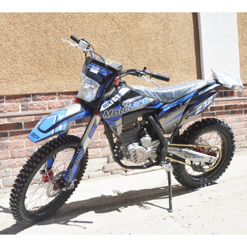 Купить  Мотоцикл Кросс/Эндуро Motoland XT300HS (172FMM) (BB-300cc) спортинв. синий Выпуск 2023г. (шт) (ML 18393 купить с доставкой по Москве и России, цена, технические характеристики, комплектация фото  - motoserp.ru